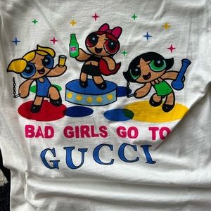 Mega Yahct Power Puff Girls Tee. Gucci Channel
